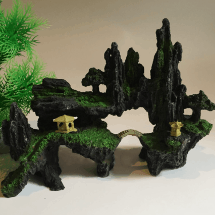Resin Oasis Rockery: A Captivating Aquatic Haven