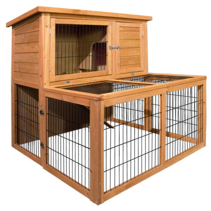 NNEDSZ 100cm Tall Wooden Pet Coop