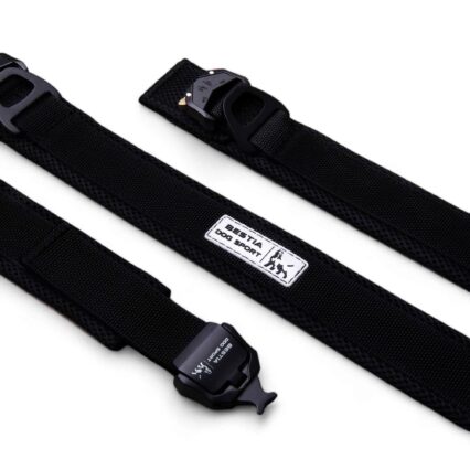 BESTIA DOG SPORT FAST RELEASE COLLAR BLACK