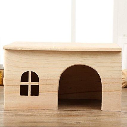 Wooden Hamster Haven: A Cozy Retreat For Spring And Summer