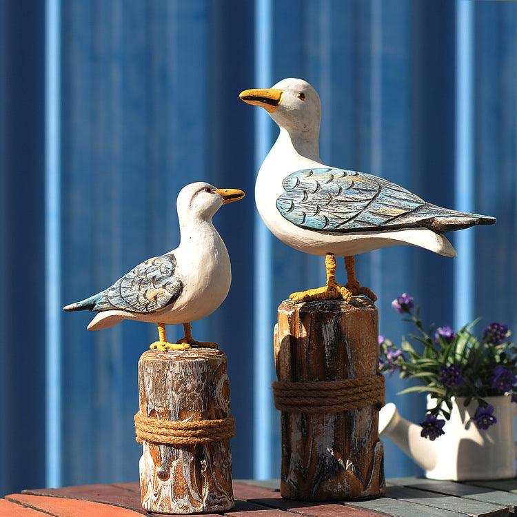 Mediterranean Wildlife Wooden Hanging Ornaments Set - Image 5