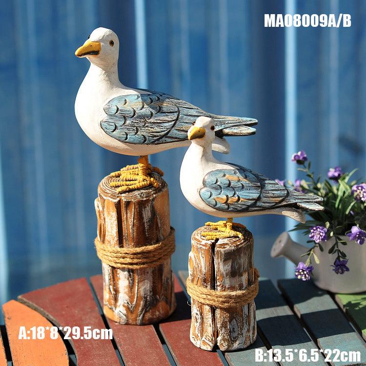 Mediterranean Wildlife Wooden Hanging Ornaments Set - Image 4