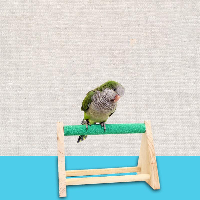 Solid Wood Bird Stand - Image 3