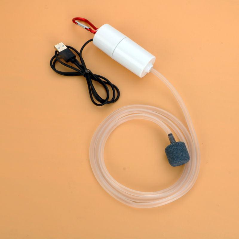 Portable Usb Aquarium Oxygen Air Pump - Silent And Energy Efficient Fish Tank Accessory - Image 9