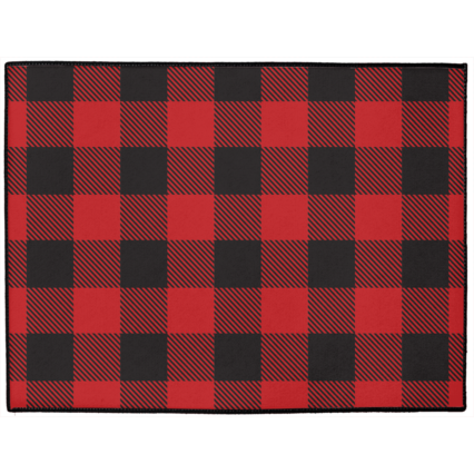 Buffalo Plaid Dog Mat