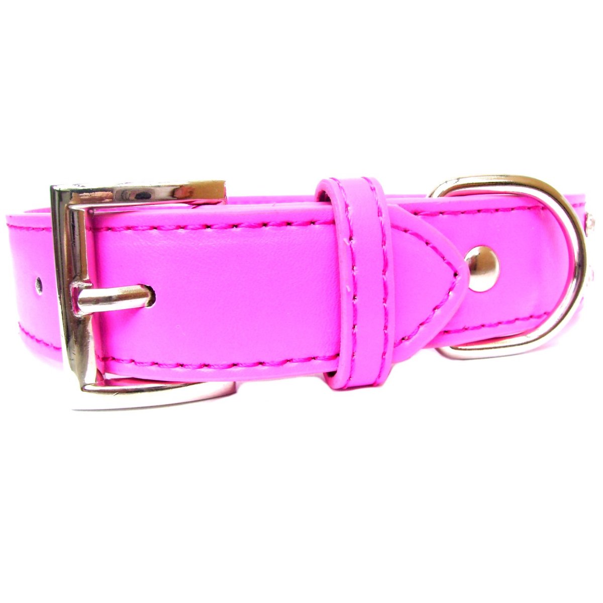 2-Row Collar Lead Set - Hot Pink - Image 4