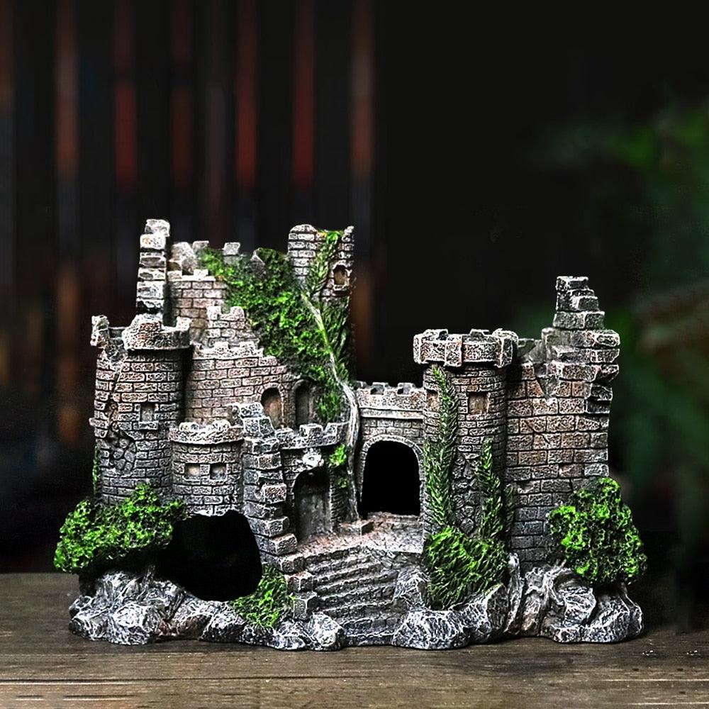 Enchanted Resin Castle Aquarium Decor - Image 6