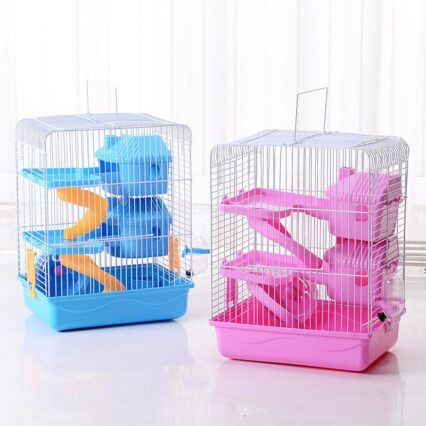 Three-Storey Hamster Haven: The Ultimate Luxury Villa