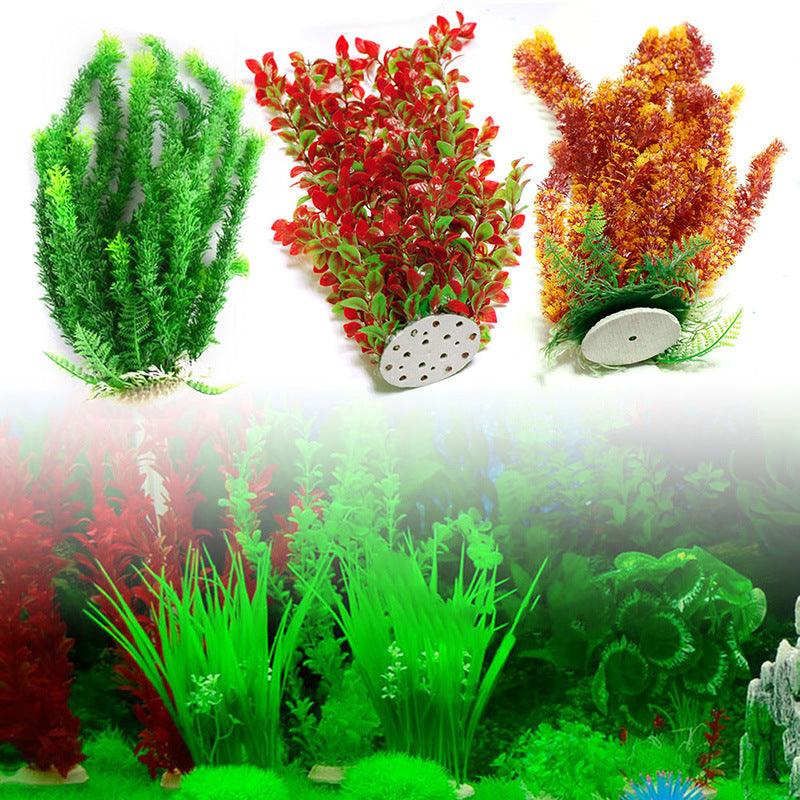 Vibrant Plastic Simulation Plant For Aquarium Fish Tank - Image 2