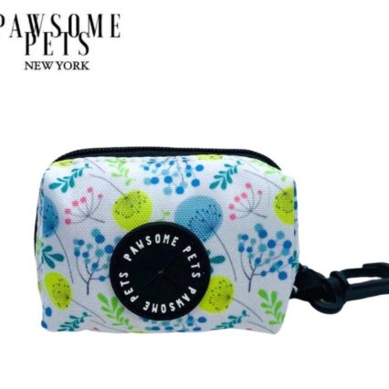 WASTE BAG HOLDER-SKY BLUE FLORAL