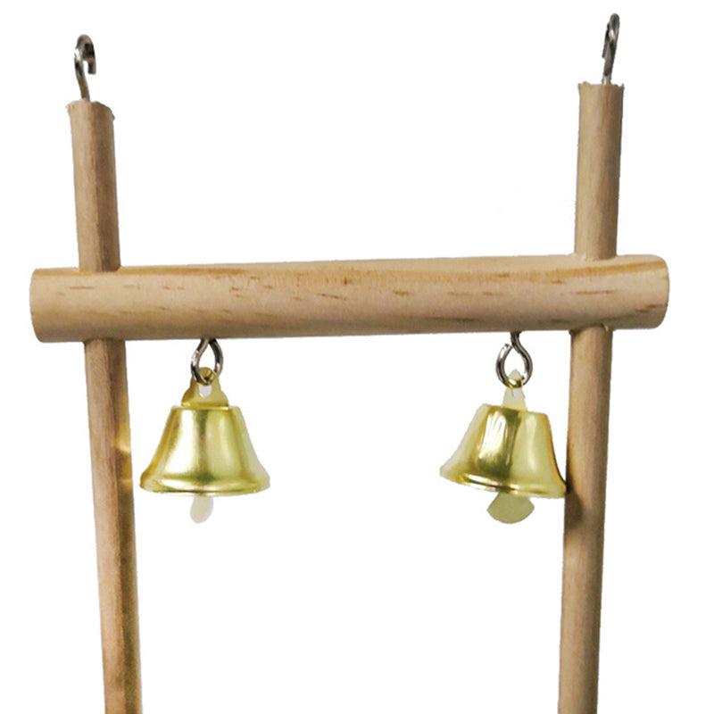 Rustic Wood Perch Stand For Birds - Image 3
