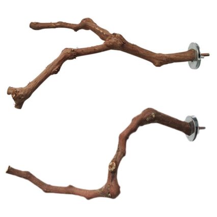 Natural Vine Parrot Bird Cage Stand Pole