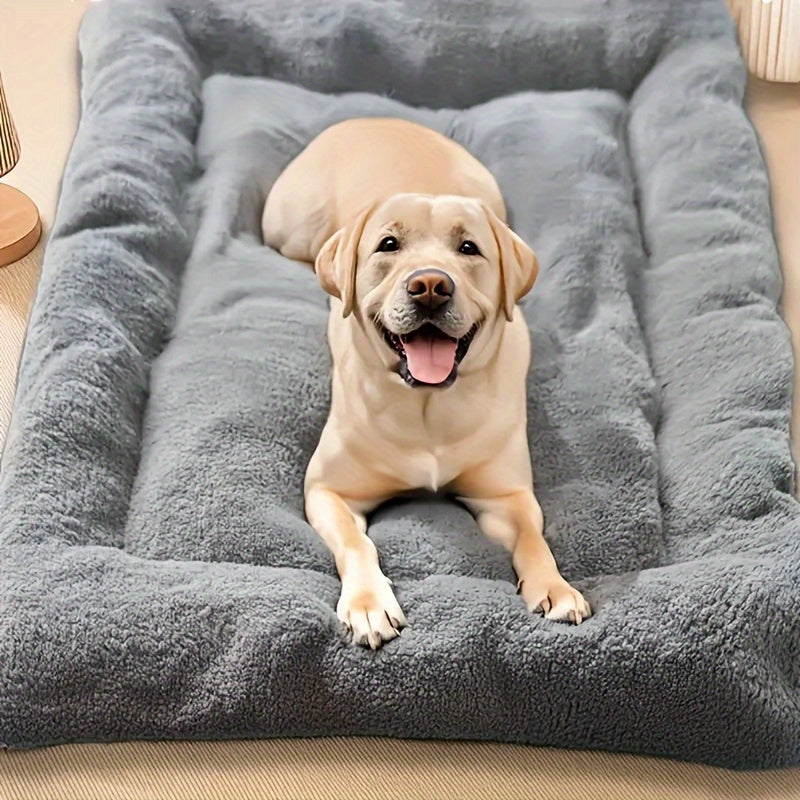 Extra-Large Plush Dog Sofa Bed with Non-Slip Base - Image 5