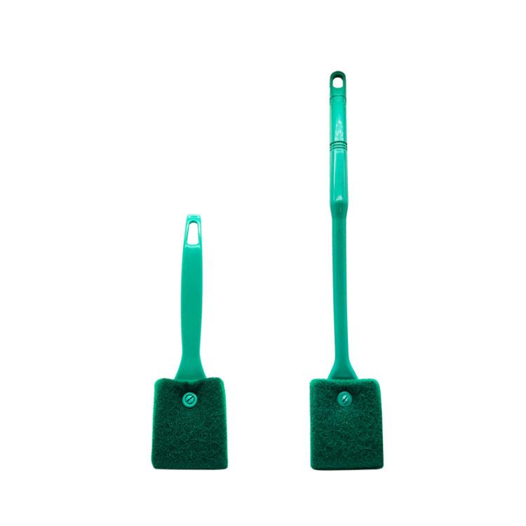 Dual-Sided Long Handle Aquarium Cleaning Brush - Image 5
