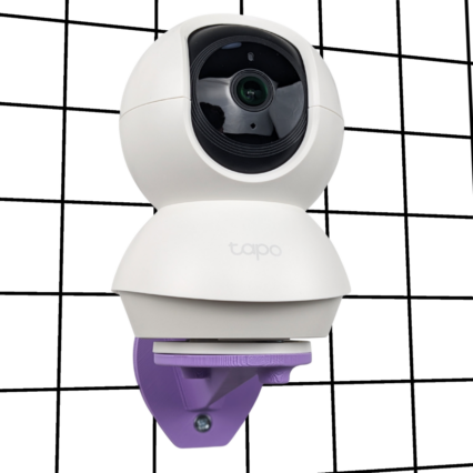 Tapo Camera Cage Mount - Pastel Purple