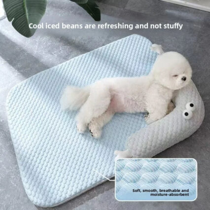 Breathable Summer Dog Bed Mat for Heatstroke Prevention