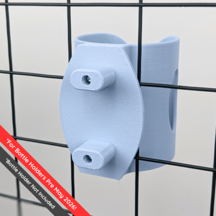 Cage Mounting Kit For Water Bottle Holder - Pastel Blue