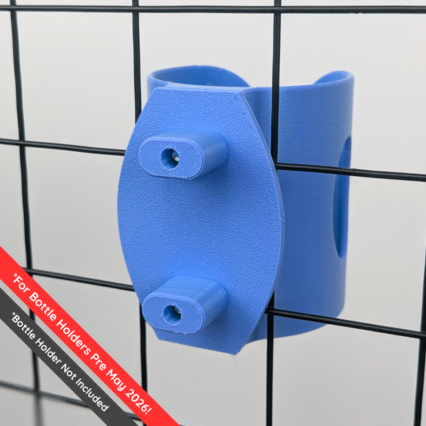 Cage Mounting Kit For Water Bottle Holder - Sky Blue