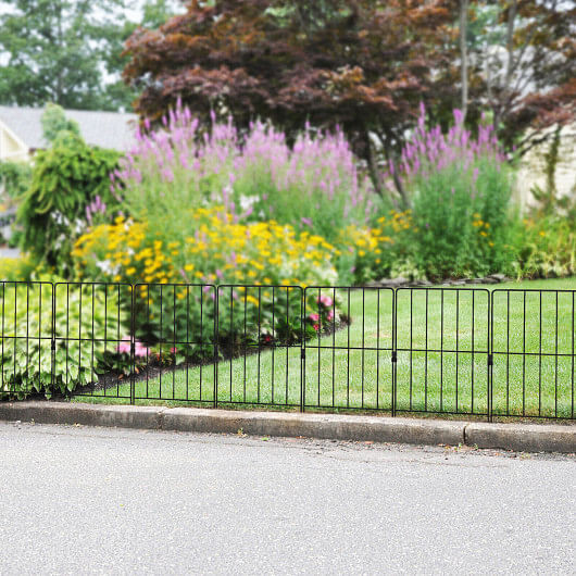 25 Pack Rustproof Decorative Garden Fence Set for Dog Flower bed - Image 4