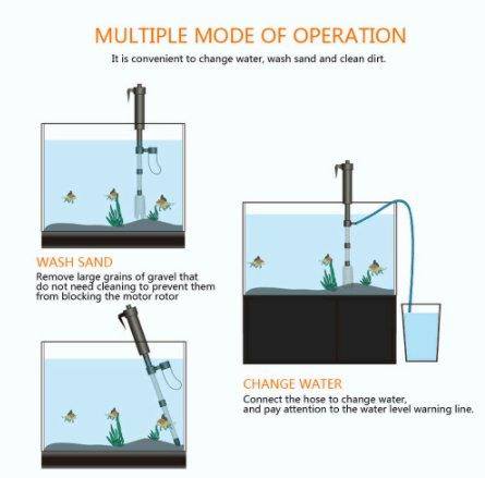 Aquarium Proclean - Automatic Water Exchanger & Gravel Cleaner - Image 5