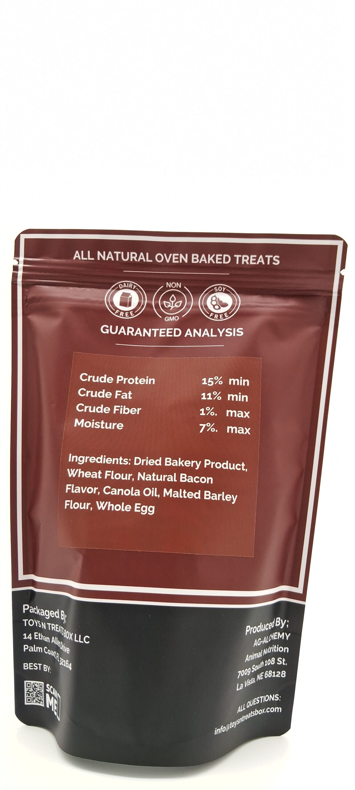 Bacon Bones Dog Treats - All Natural Oven Baked - Image 3
