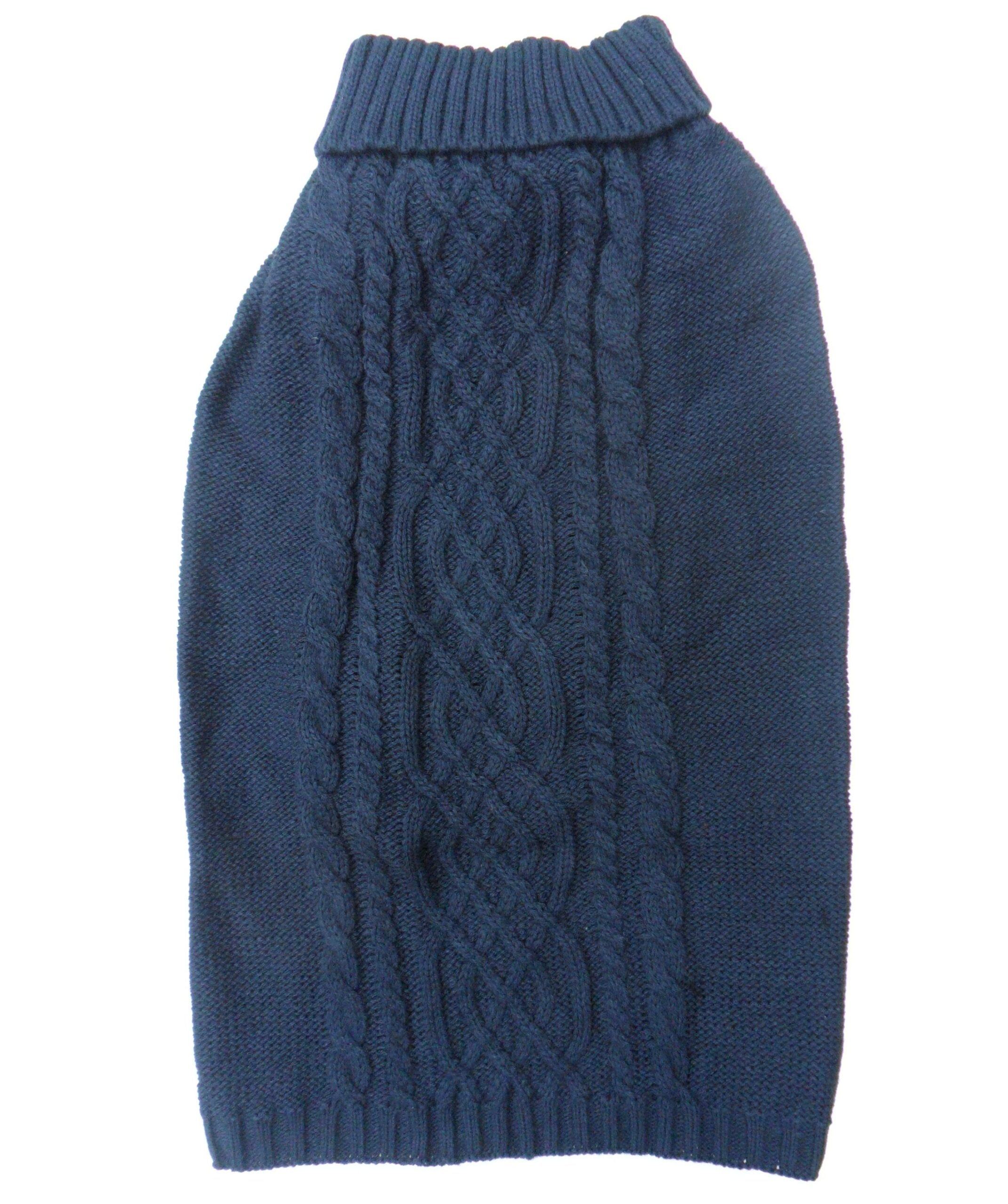 Cable Knit Dog Jumper Sweater - Image 2