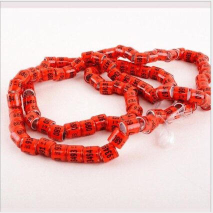 Colorful Pigeon Training Anklets - Set Of 700