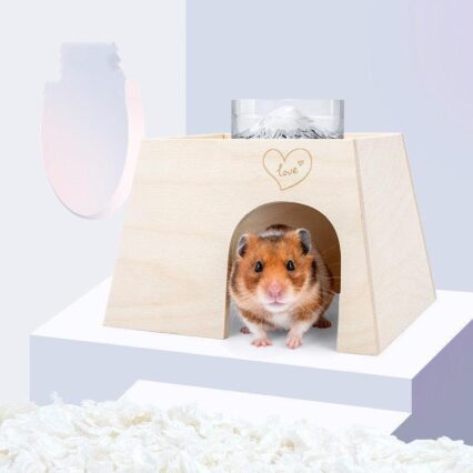 Cozy Woodland Retreat Hamster Hideout