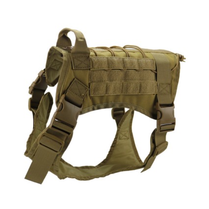 Tactical large dog vest dog patrol equipment pet dog clothes K9 chest strap