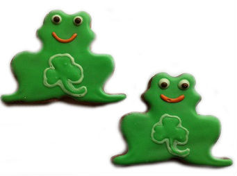 Patty's Day Frogs (Qty 18)