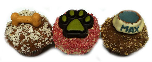 Birthday Mini Pupcakes With Decorations