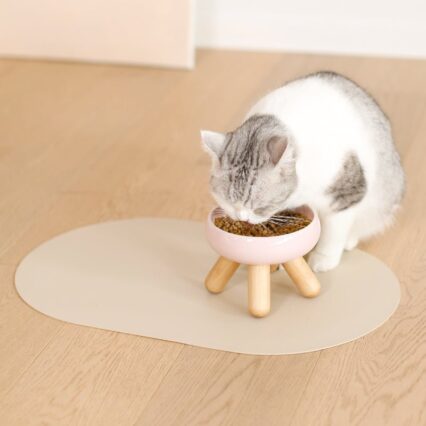 Gulu Reversible Waterproof Leather Pet Feeding Mat