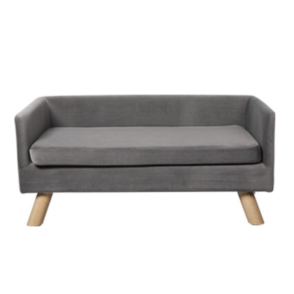 PaWz Pet Sofa Bed Dog Warm Soft Lounge Grey