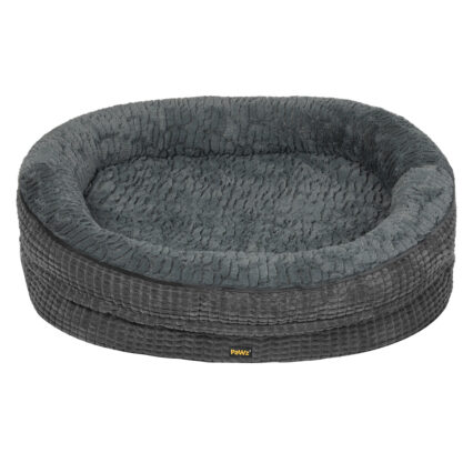 Pawz Orthopedic Plush Dog Bed Soft Washable Pet Bed Grey Cosy Cushion XXXL Size