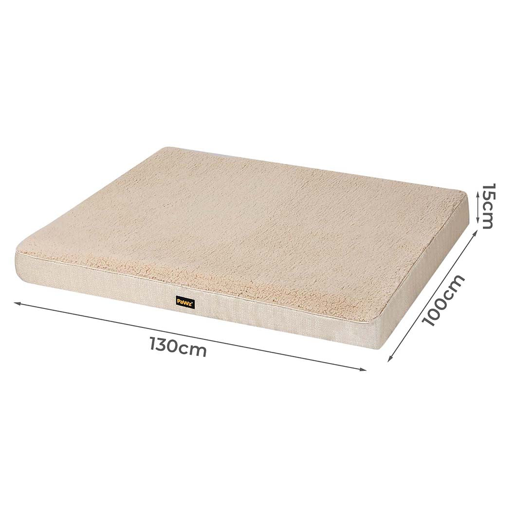 Pawz Dog Bed Soft Pet Mat Cushion Removable Washable - Image 2