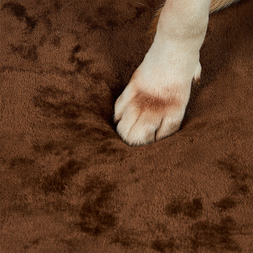 Pawz Orthopedic Dog Bed XL Coffee - Image 3