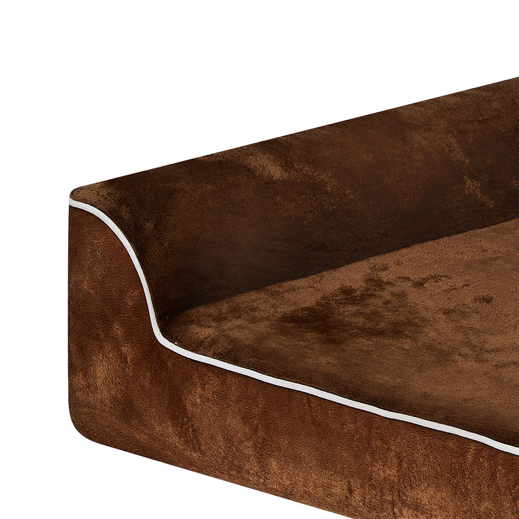 Pawz Orthopedic Dog Bed XL Coffee - Image 4