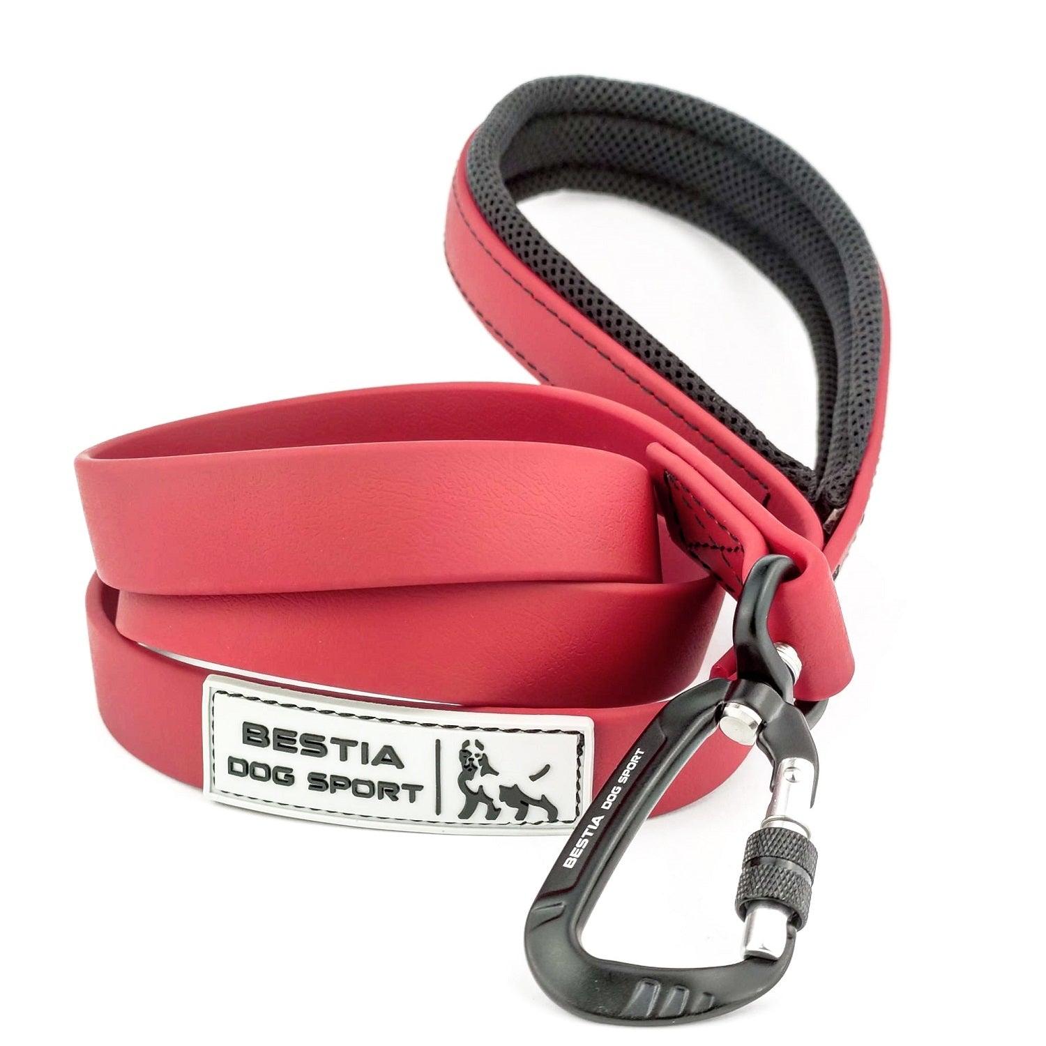 BESTIA DOG SPORT TACTICAL LEASH RED - Image 3